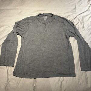 TAD GEAR TRIPLE AUGHT DESIGN HUNTSMAN HENLEY MERINO WOOL GREY XXL